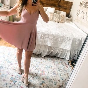 Kimchi Blue lilac/dusty rose dress